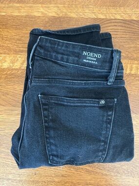 NOEND Sonoma Slim-Straight Denim Jeans - Washed Black Size 27